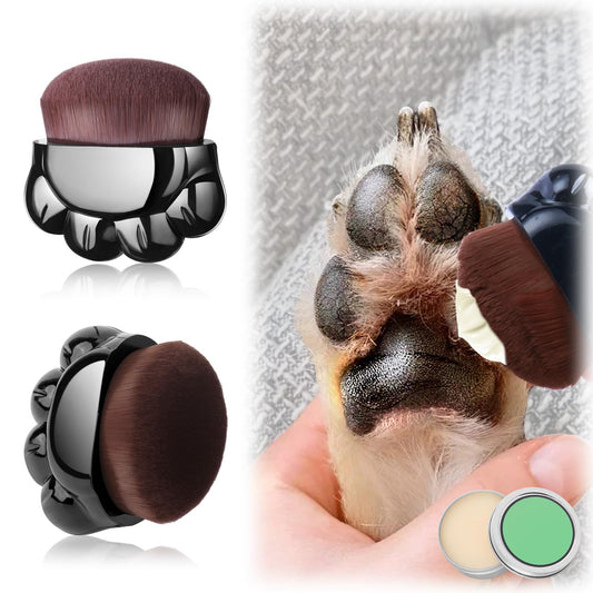 AIERSA 2Pcs Dog Paw Balm Brush for Apply Dog Paw Pad BalmDog Care Products for Dog Paw ButterDog Accessories for Dog Nose BalmDog Paw Cleaner GadgetsDog Essentials Care Kit Keeping Dog Health